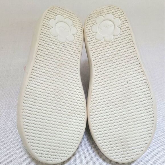 Carter's Silver & Pink Glitter High Top Sneaker Sz 8 - Picture 4 of 8